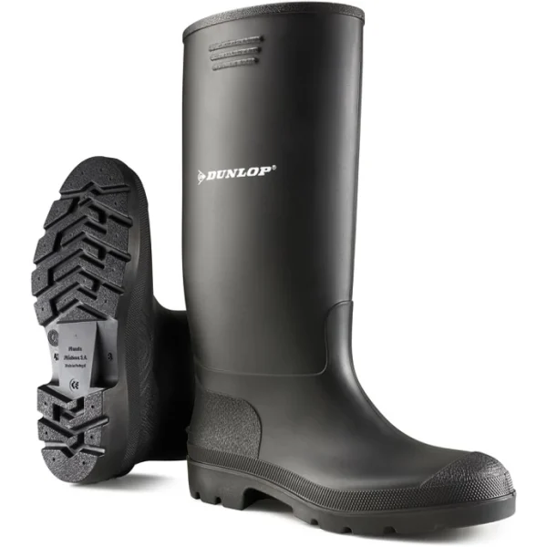 Dunlop Pricemastor fekete PVC csizma